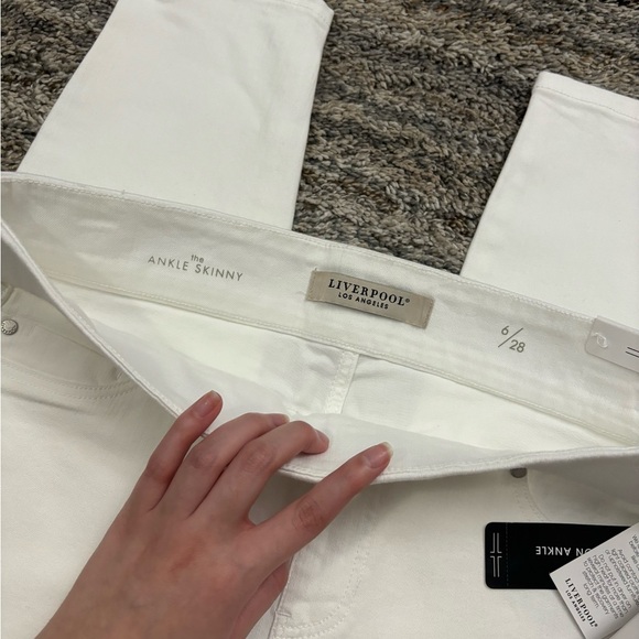 Liverpool Sienna Pull-On Ankle Skinny Jeans Sz 6/28 NWT | Liverpool Skinny Jean- - Picture 12 of 14